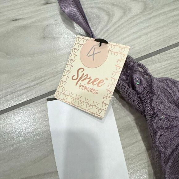 NWT Spree Intimate Purple/Elderberry Lingerie dress with matching panty size sma - Picture 10 of 10